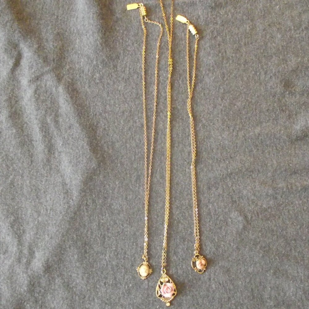 Three necklaces 1928 brand